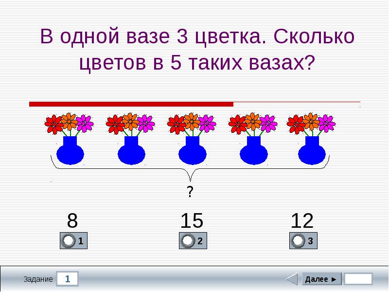 Сколько цветочков поместится. Тест для презентации. Тестирование слайд. Презентации с тестами. Тест презентация тест.