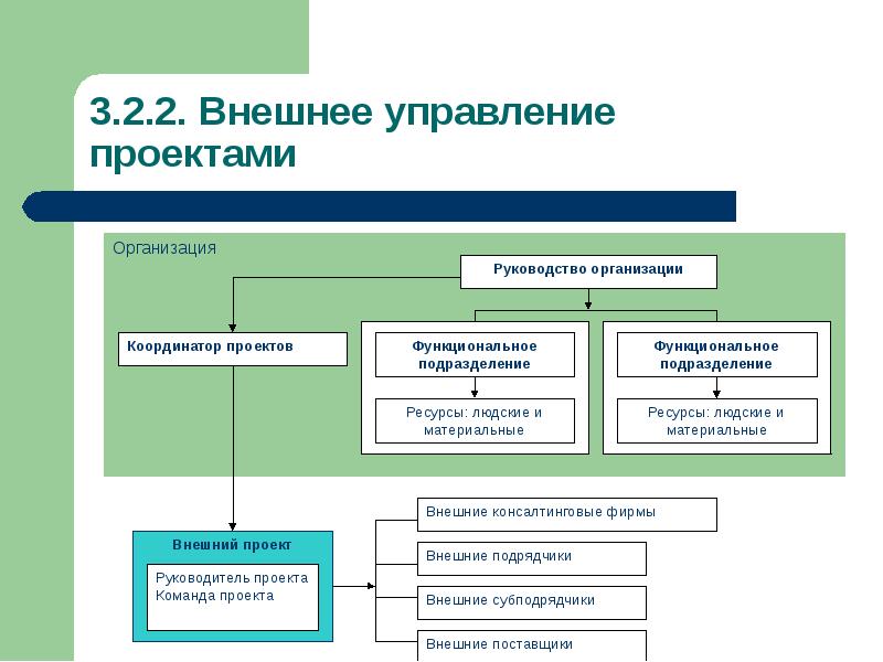 Управление организационными проектами