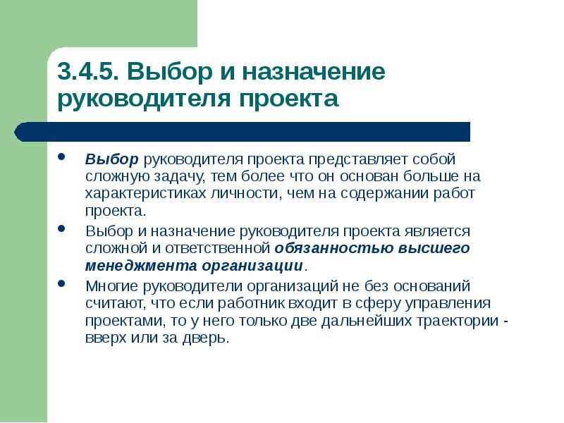 Как правильно руководитель проекта или проектов