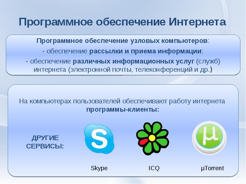 Презентация программное обеспечение информационных систем