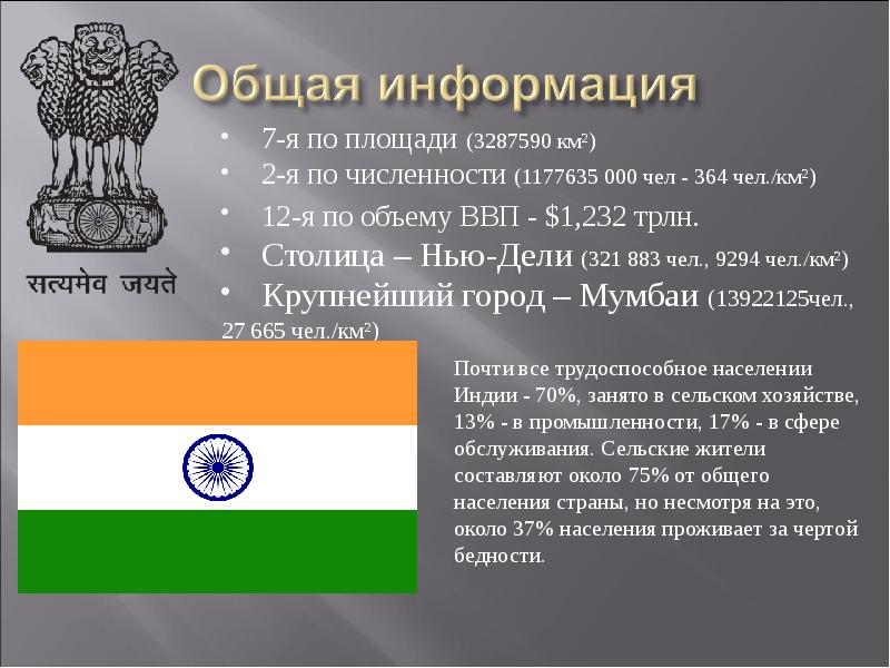 Форма правления индии