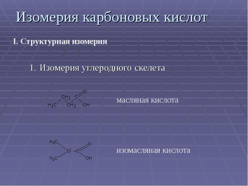 предельные и непредельные карбоновые кислоты. межклассовая изомерия одноосновных предельных карбоновых кислот. дикарбоновые кислоты изомеры. карбоновые кислоты формулы и номенклатура. углеродный скелет карбоновых кислот.