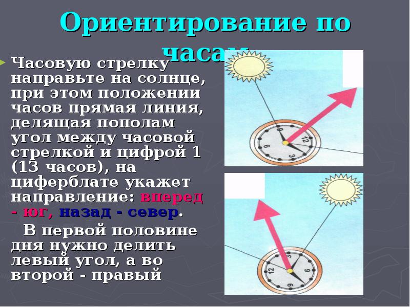 Презентация ориентирование