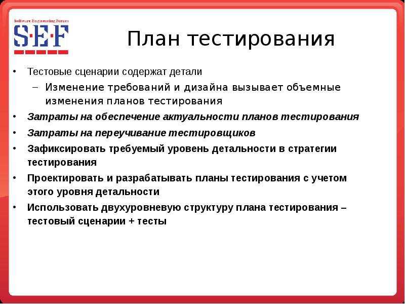 Тест план тестирования