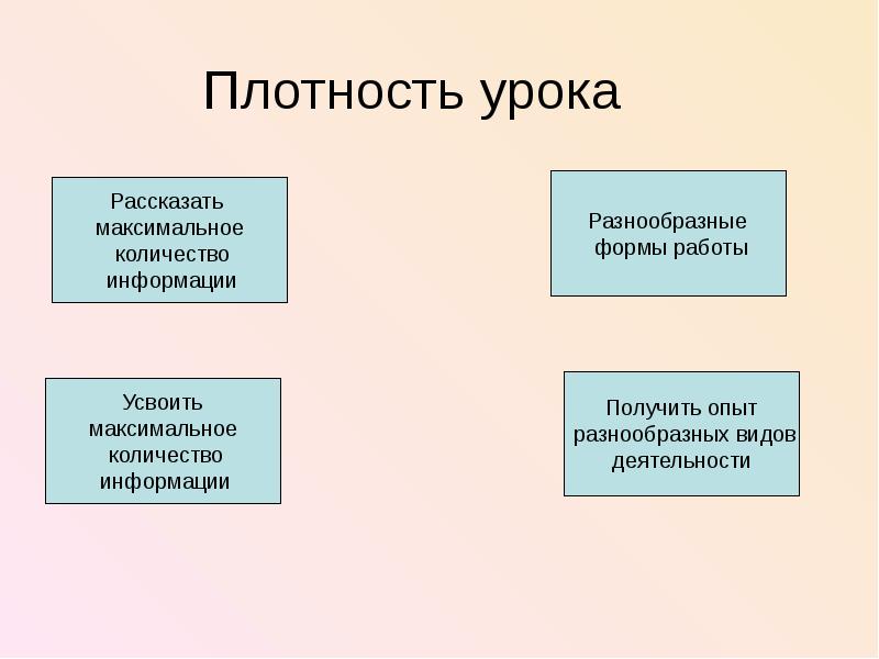 Повышение плотности