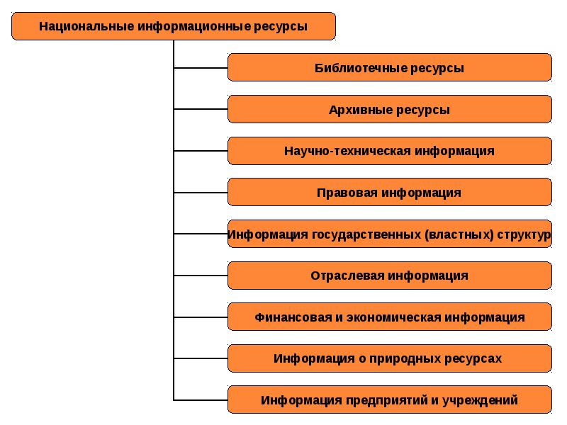 Национальные информационные ресурсы презентация