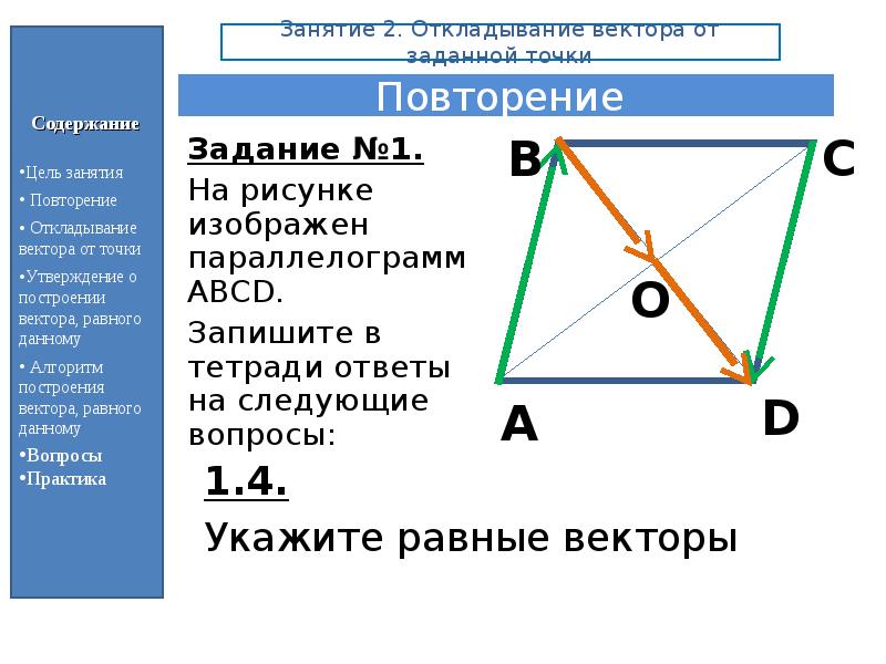 Ab cd векторы