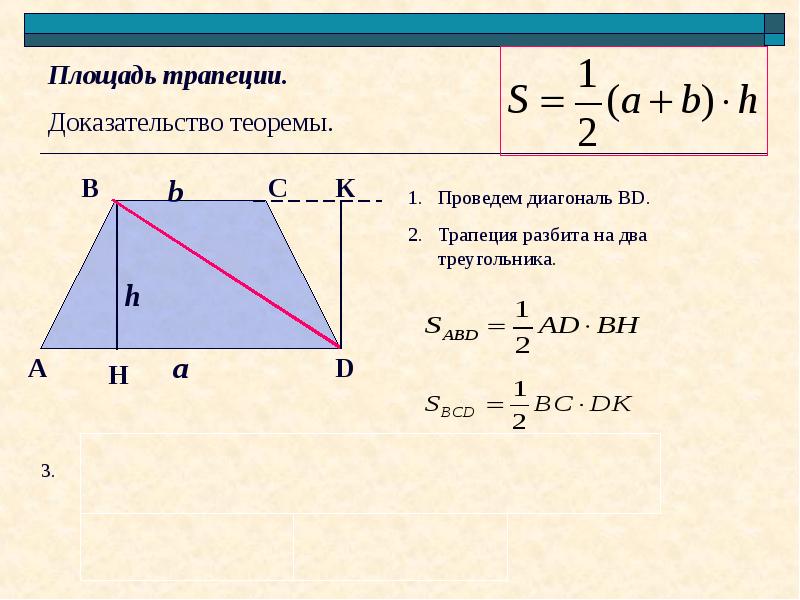 Площадь трапеции равна градусов. Площадь прямоугольной трапеции формула. Площадь трапеции через прямоугольный треугольник. Как найти площадь трапеции формулировка. Площадь прямой трапеции формула.