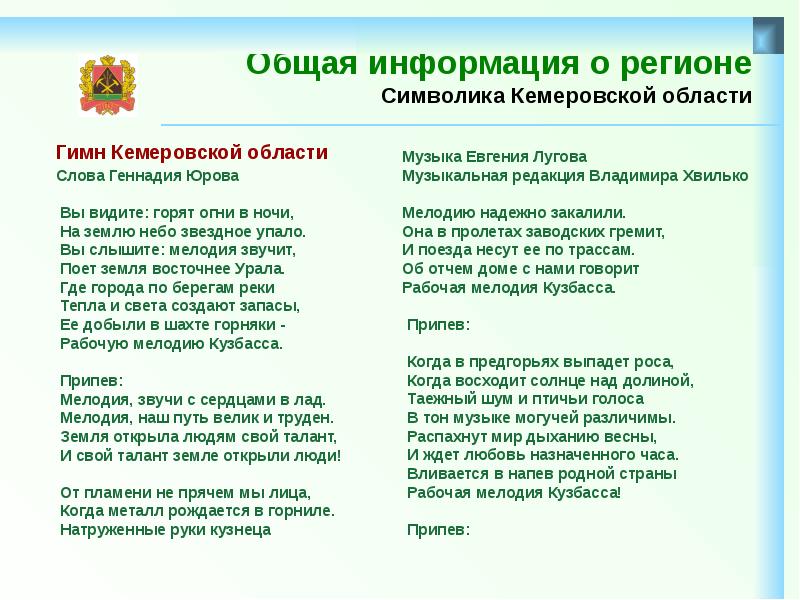 Законодательный орган кемеровской области. Герб россии описание. Калужская область сообщение. Символика флага кемеровской области-кузбасса. Герб и флаг кемеровской области.