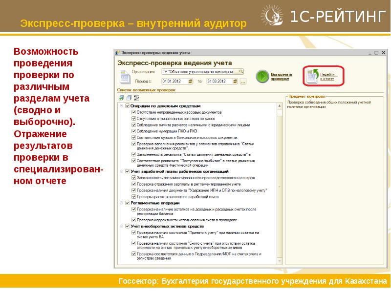 Разделы учета в бухгалтерии. Как проводить проверку в гос учреждении.