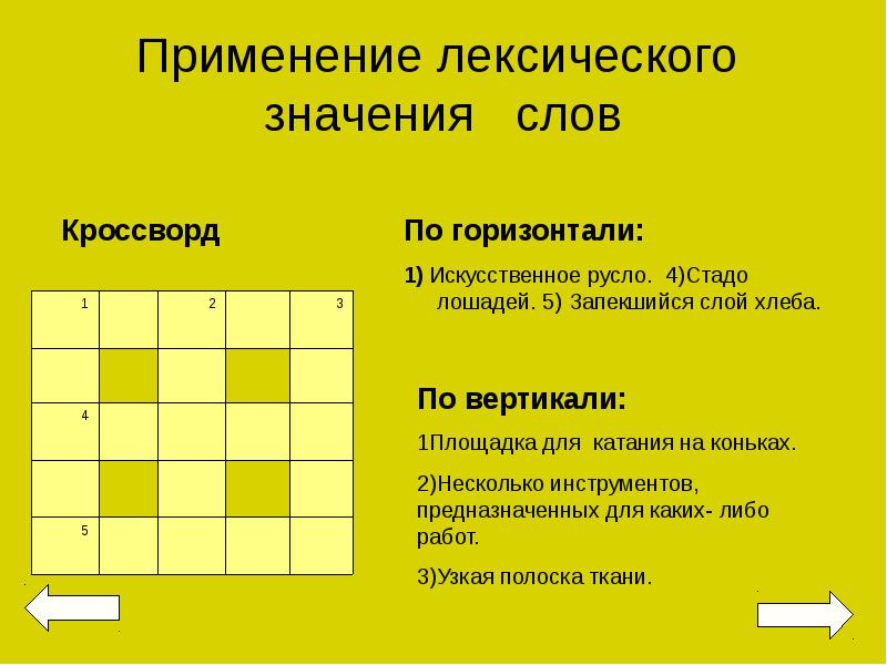 План работ 6 букв сканворд