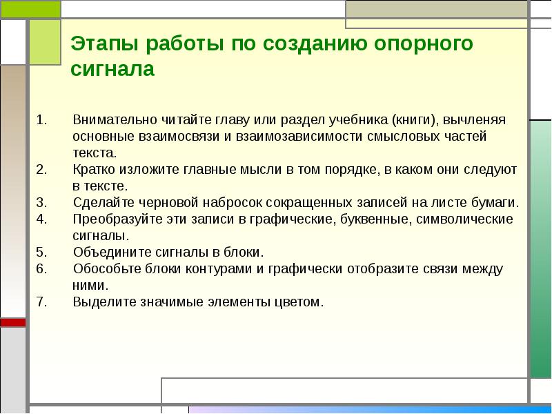 Заполните схему работы над новым материалом по методике в ф шаталова