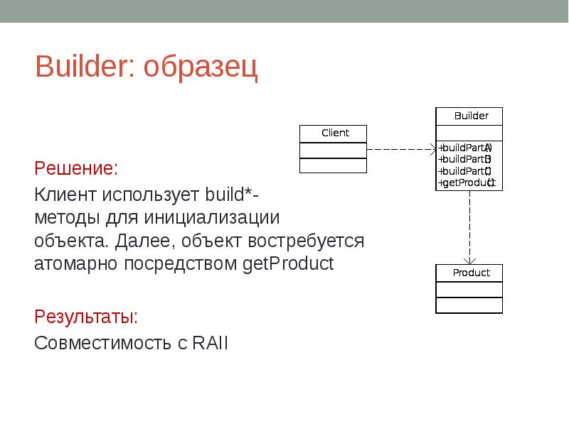 Объект проекта это пример