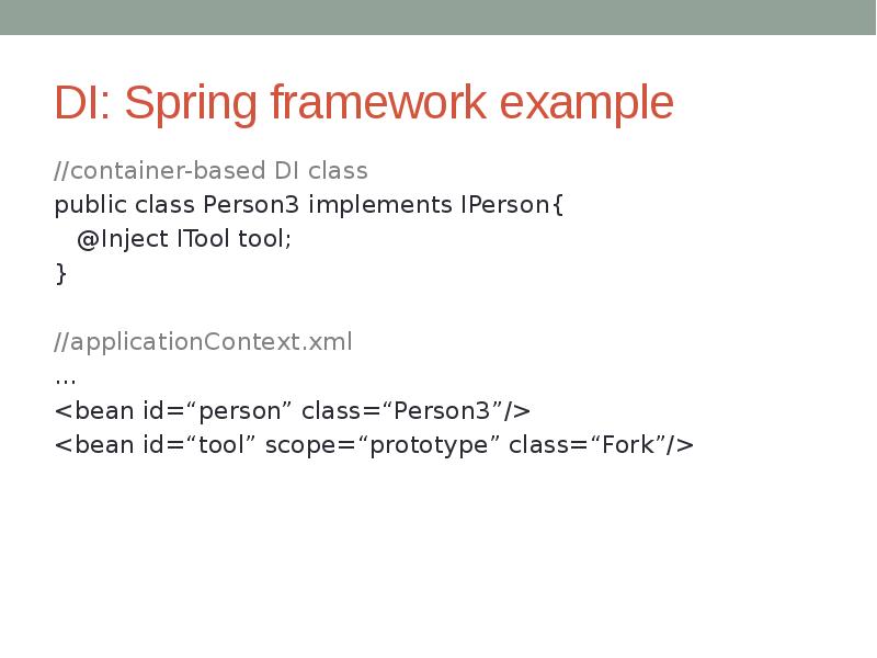 Spring framework презентация