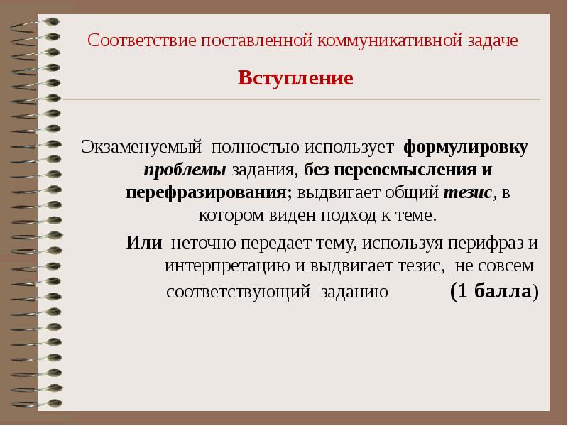 Соответствие коммуникативной задаче. Постановка коммуникативной задачи это. Экзаменуемый. Задачи по вступлению в АЙТИ класс.