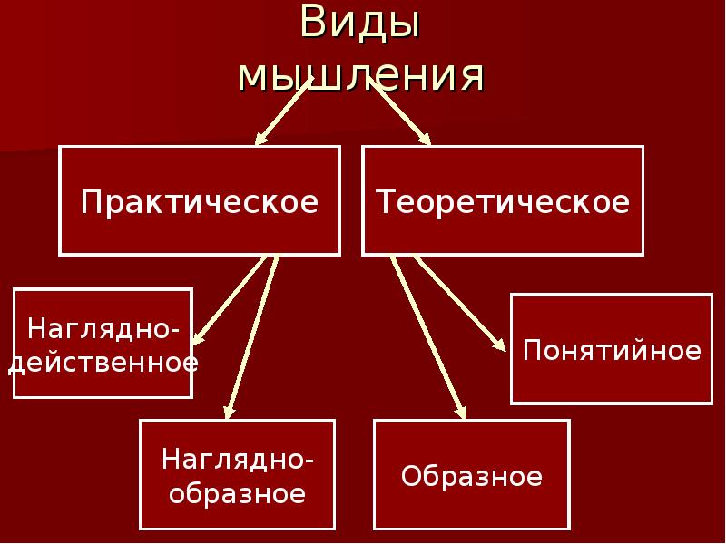 Типы мышления. К основным видам мышления относятся:. Основные виды мышления.психология. Перечислите виды мышления. Назовите основные виды мышления..