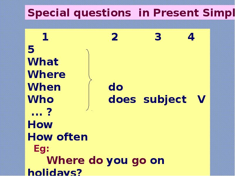 Simple tenses презентация