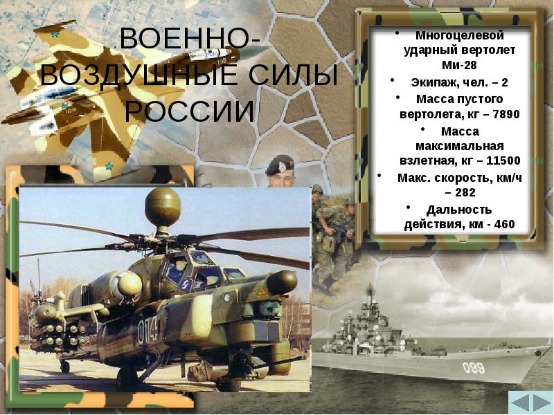 Тест по теме вооруженные силы