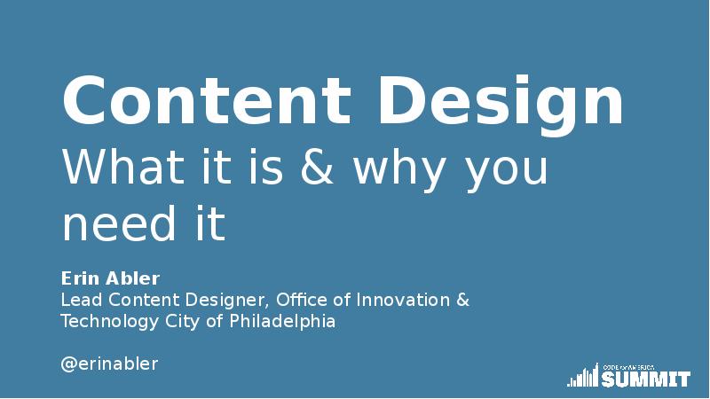 Content Design What it is & why you need it