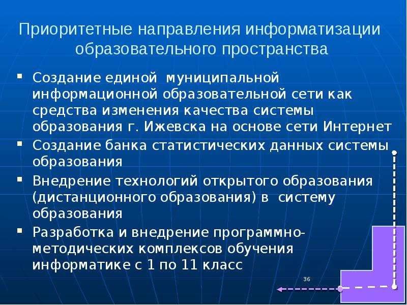 Средства изменения. Тенденции информатизации. Направления информатизации муниципального управления. Тенденция информатизации образования. Первоочередные направления информатизации судебной деятельности.