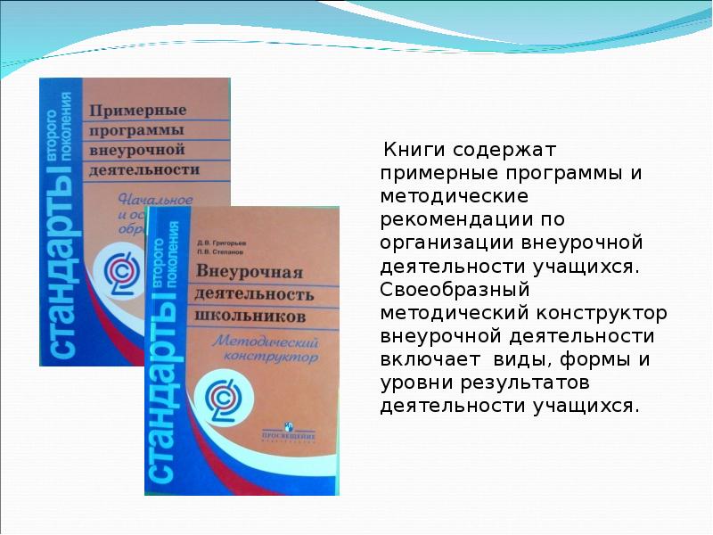 Рабочая программа 5 класс новый фгос. Книга примерные программы внеурочной деятельности Просвещение. Рекомендации по организации внеурочной деятельности. Стандарты второго поколения ФГОС программы внеурочной деятельности. Примерная программа по внеурочной деятельности.