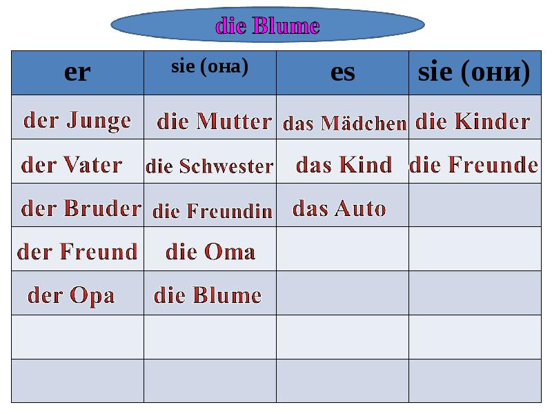 Das die kinder. Sie (она). Kind das или der. Правило der das die Katze. Sie она они.