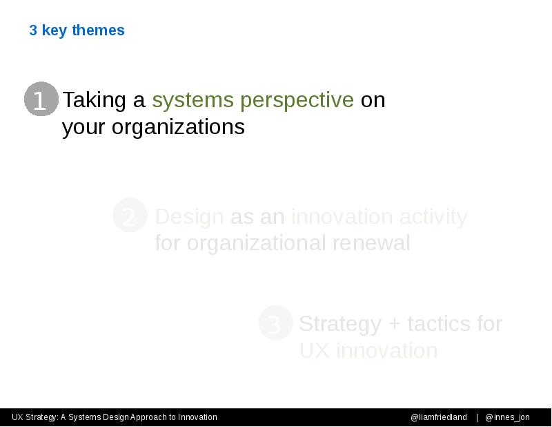 3 key themes 3 key themes