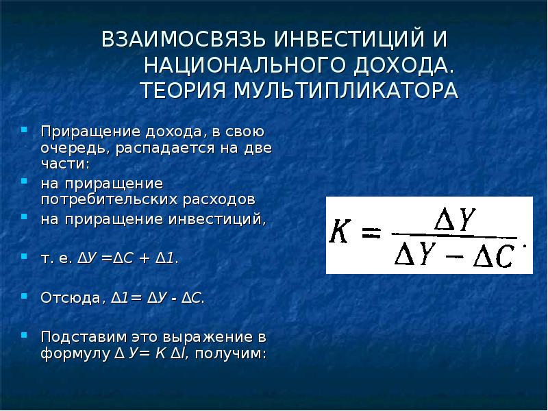 Концепция мультипликатора