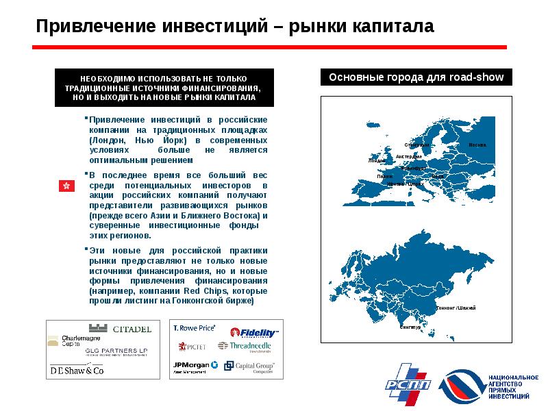 Презентация инвестиции в россии