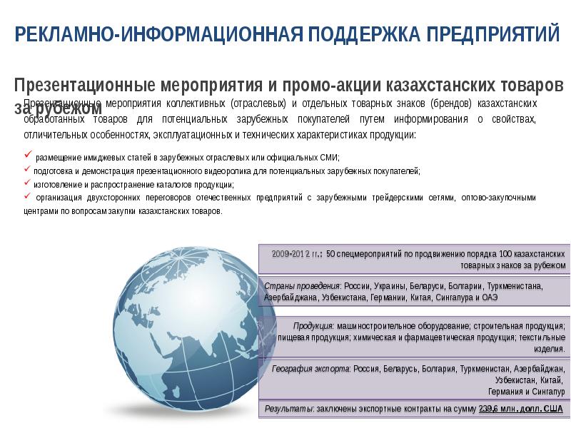 Информационная поддержка проекта примеры