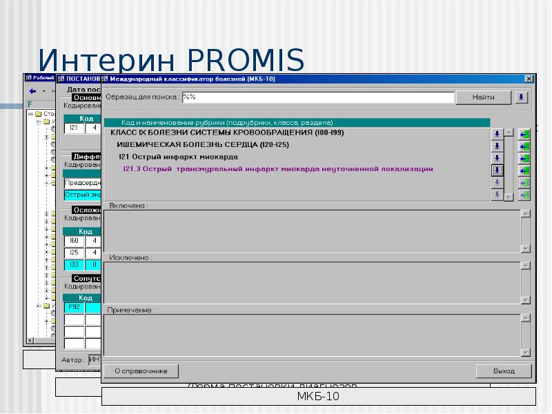 Мис интерин promis презентация