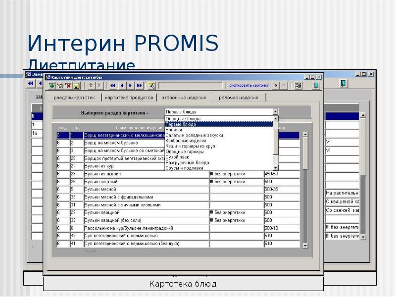 Мис интерин promis презентация