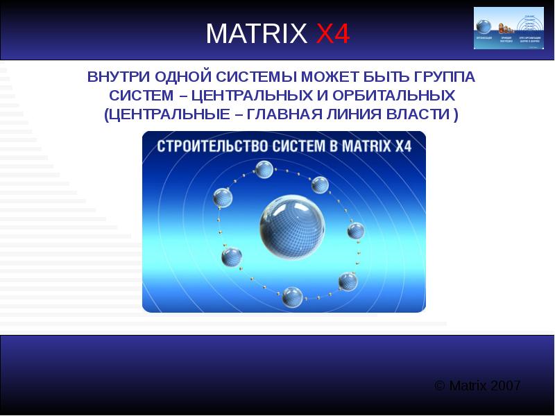 Systems matrix