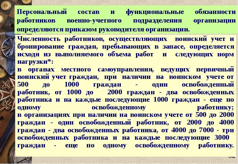 План работы по ведению воинского учета граждан бронированию граждан пребывающих в запасе