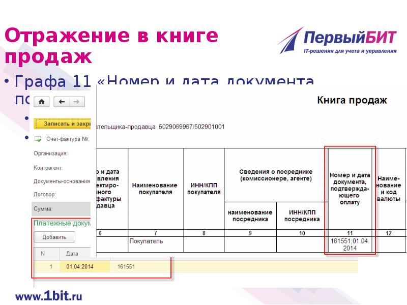 Как заполнять книгу продаж при розничной торговле образец