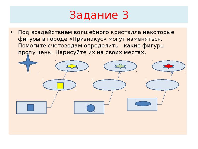 Задания для определения темы урока