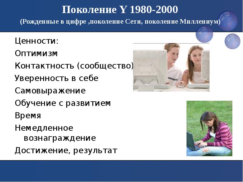 Поколение родившееся в 2000