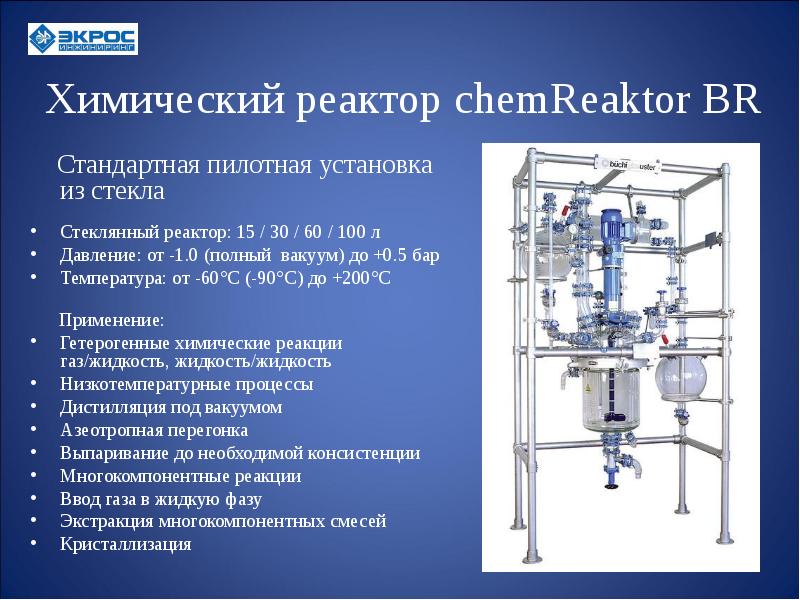 Химические реакторы презентация