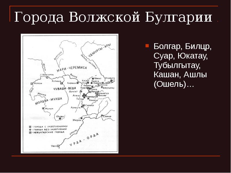 Хуннская держава волжская булгария дополните схему