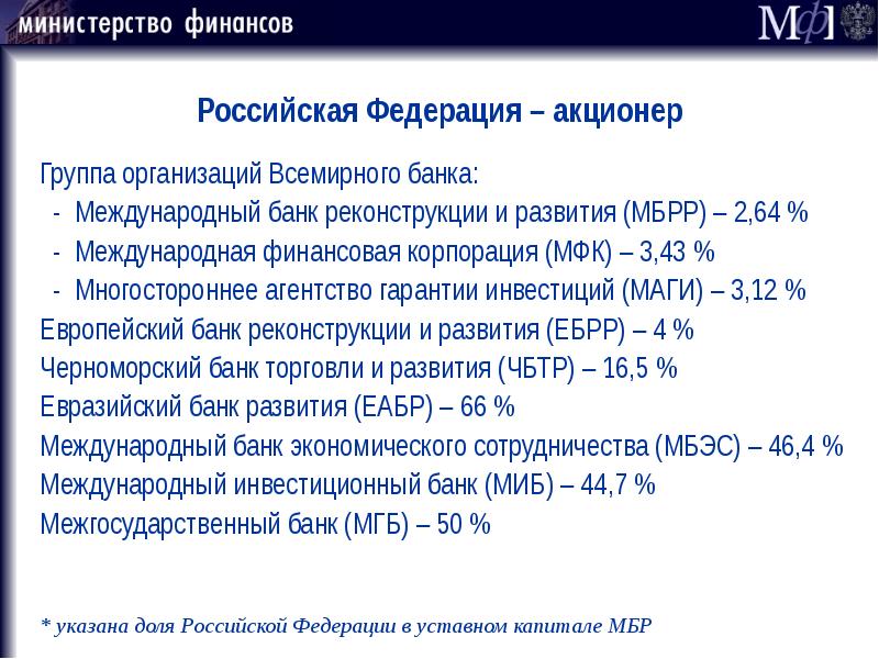 Черноморский банк торговли и развития презентация