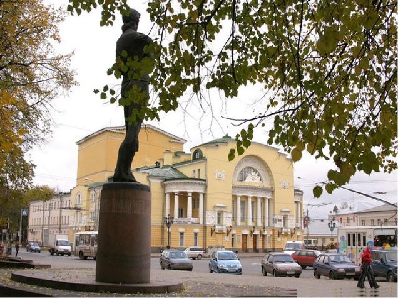 Памятник Волкову В Ярославле Фото