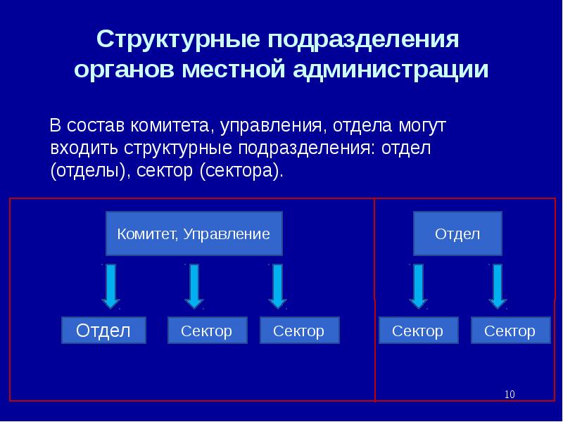 Подразделения органов. Структурное подразделение в комитете. Структурные подразделения местной администрации. Виды структурных подразделений местной администрации. Структурное подразделение сектор администрации ?.