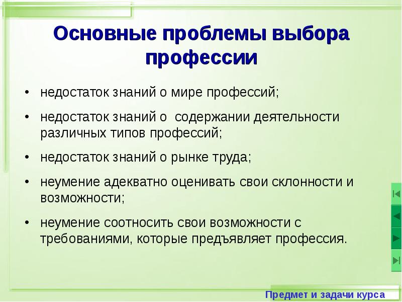 Кем быть проблема выбора профессии индивидуальный проект