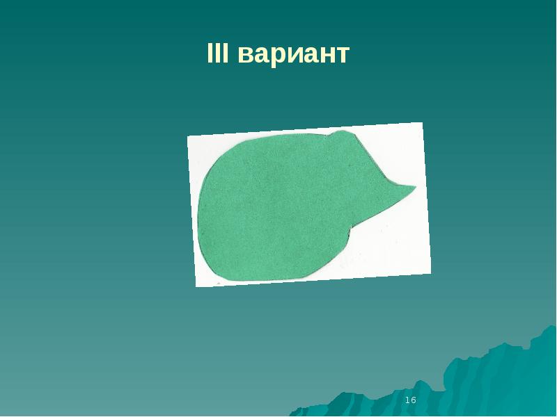 Вариант iii