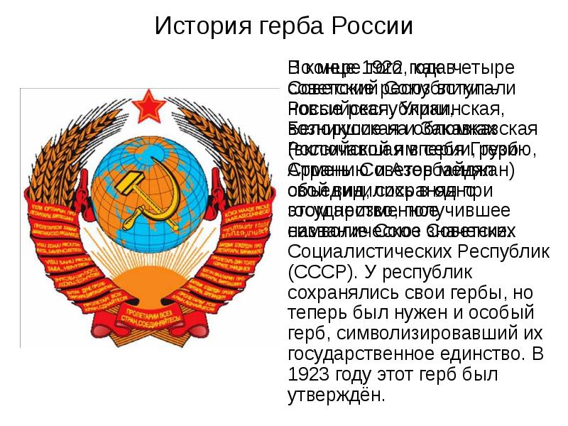 История герба России