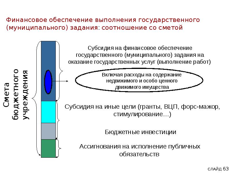 Исполнение услуг. Финансовое обеспечение выполнения государственного задания. Финансовое обеспечение концертов.