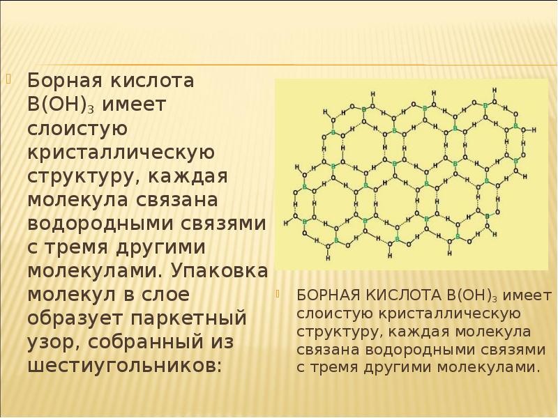 Водородная связь презентация 11 класс