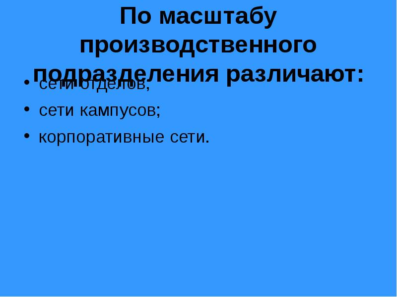 Производственный масштаб. Сети по масштабу производственного подразделения. Производственный масштаб это.