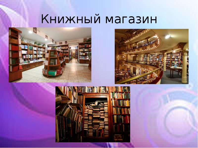 Презентации в книжных магазинах москвы