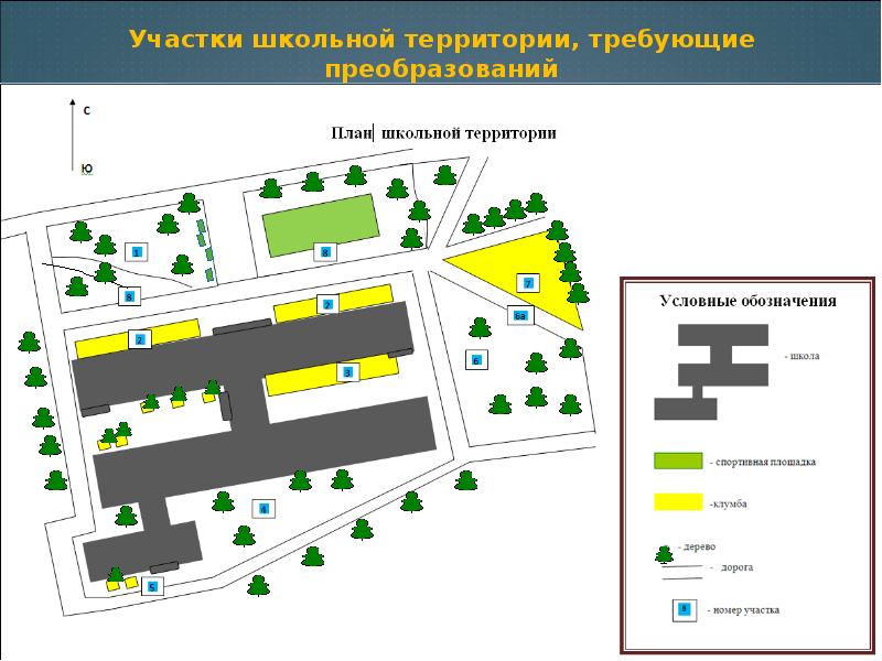 План работы пришкольной площадки для начальных классов